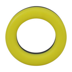 RockSolid by Doc Johnson Cockring The Big O 32 mm Noir-Jaune
